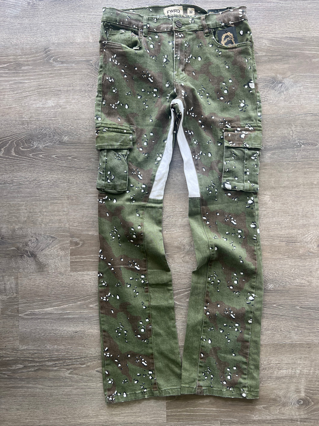 FWRD- Green Camo STACKED FIT FW-33007B