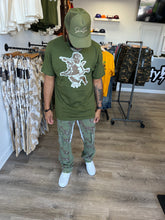 StyleGods Distressed Angel - Green/White/Brown