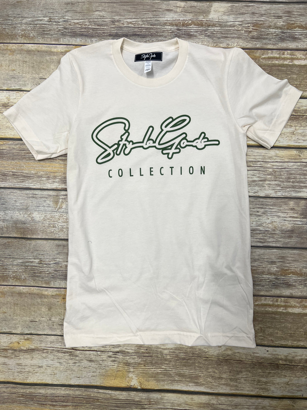 StyleGods Signature Script Tan/Olive