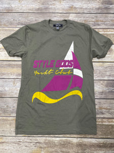 StyleGods Yacht Club - Olive/Berry/Gold/Cream