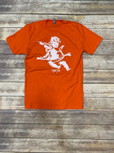 StyleGods Angel T Shirt Orange/White